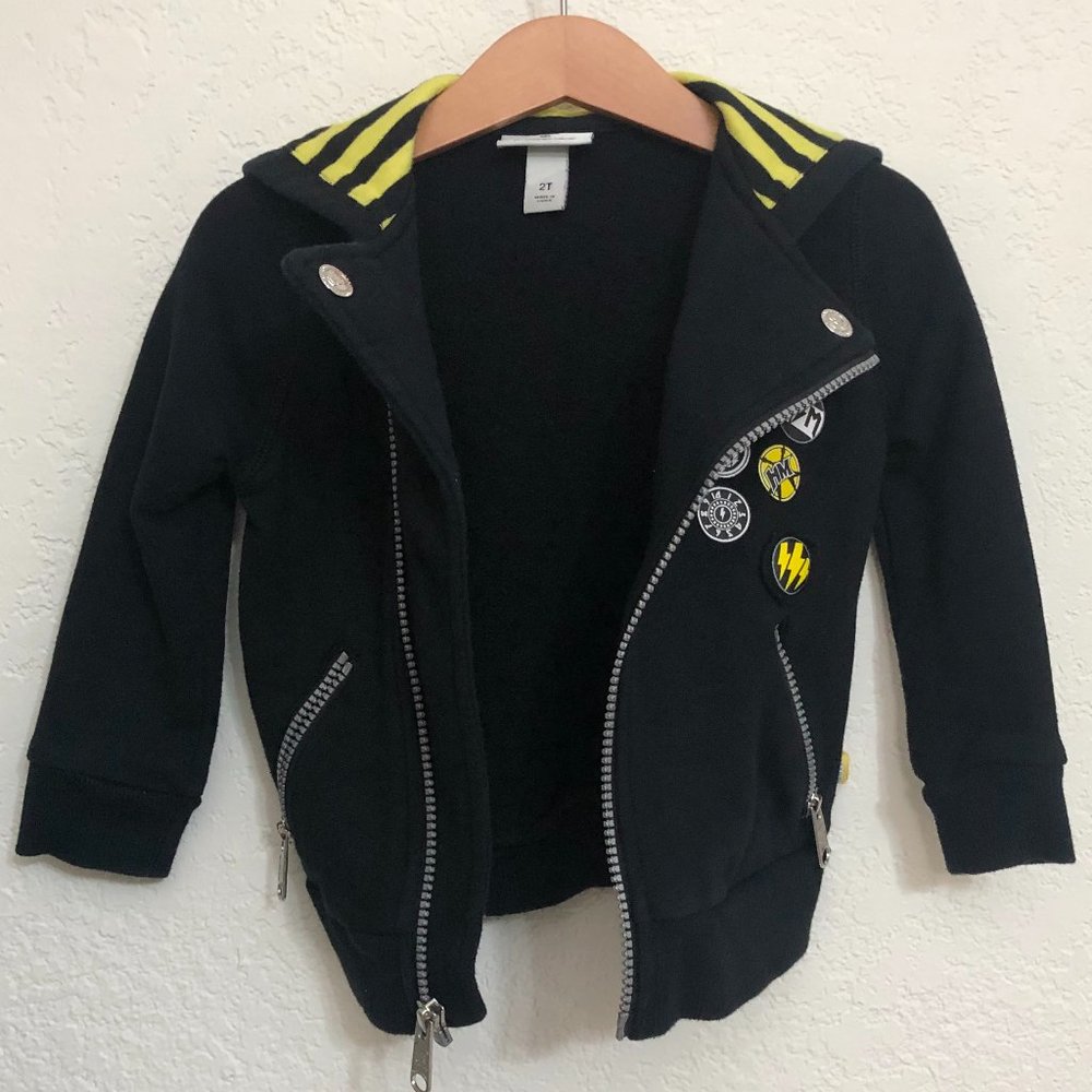 Harajuku Lovers Mini Black Moto Jacket